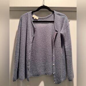 Sezane Gaspard cardigan - vintage blue XS
